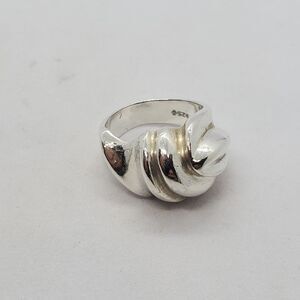 Sterling Silver Size 6.75 Dome Style Ring